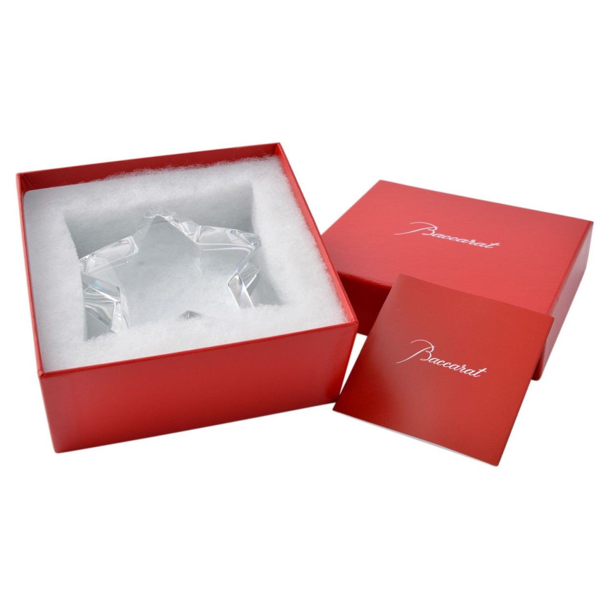 バカラ Baccarat 2106005  Zinzin(ザンザンスター)クリアクリスタル製スター オーナメント