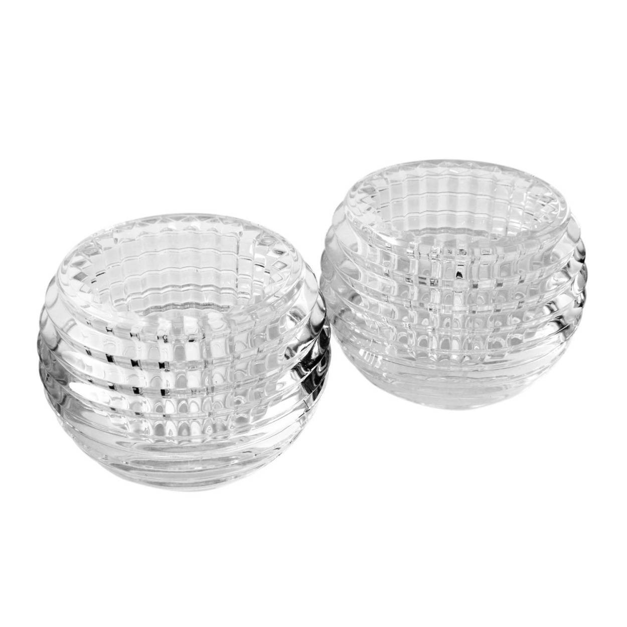 バカラ Baccarat 2810638 EYE アイ キャンドルホルダー 2個セット (キャンドル付）