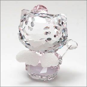スワロフスキー Hello Kitty Fairy ハローキティ 「妖精」  クリスタルフィギュア テンダーピンク 1191890