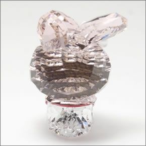 スワロフスキー My Melody Red Heart マイメロディ 「ハートキャッチ」  クリスタルフィギュア テンダーピンク 5004742