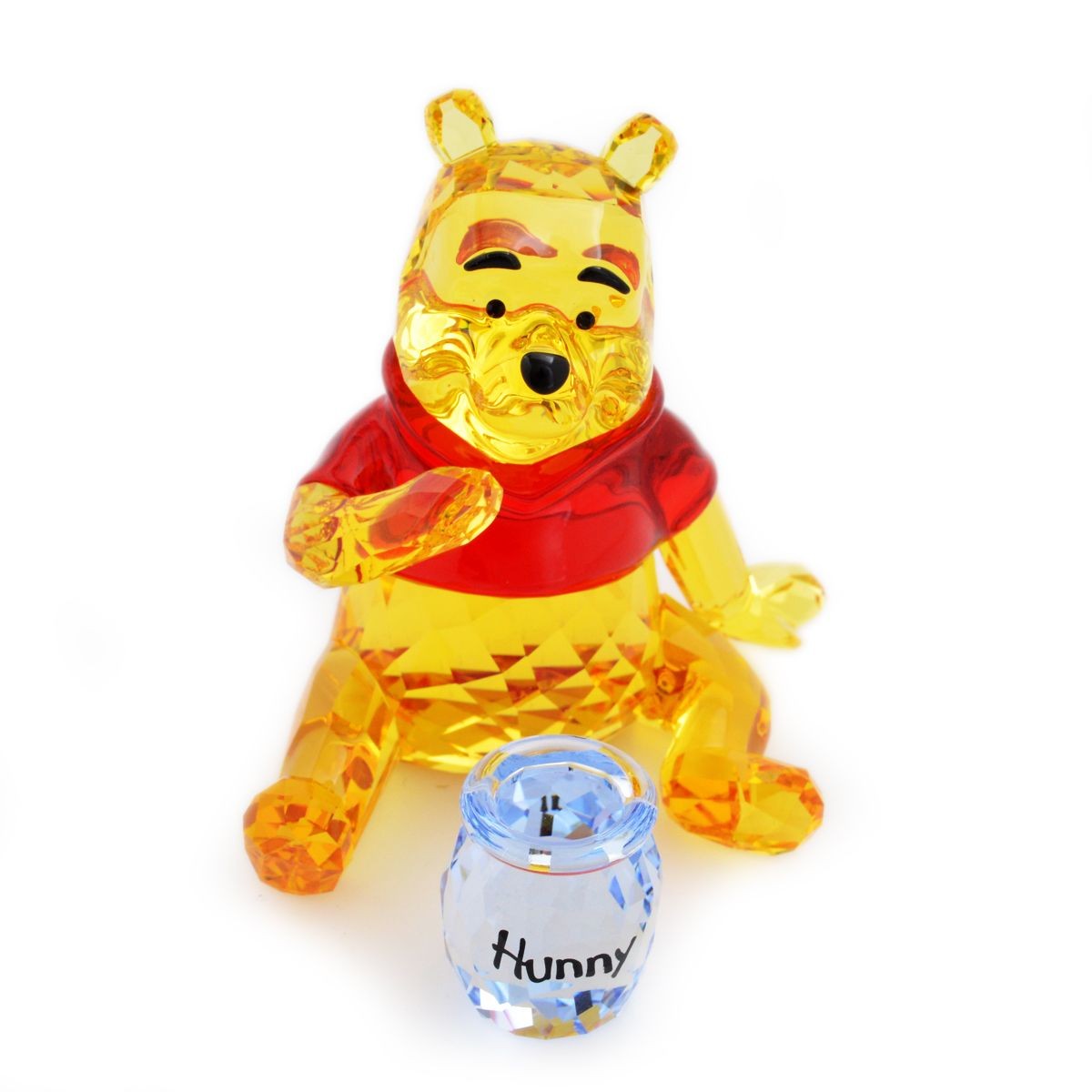 スワロフスキー 1142889 Winnie the Pooh ディズニー　くまのプーさん 「プーさんとハチミツの壺」 クリスタル フィギュア 置物