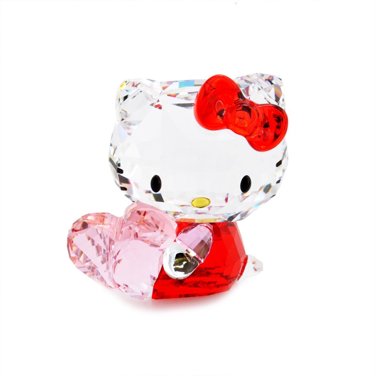 スワロフスキー SWAROVSKI 5135886 Hello Kitty Pink Heart ハローキティ 「ピンクハート」 クリスタルフィギュア 置物