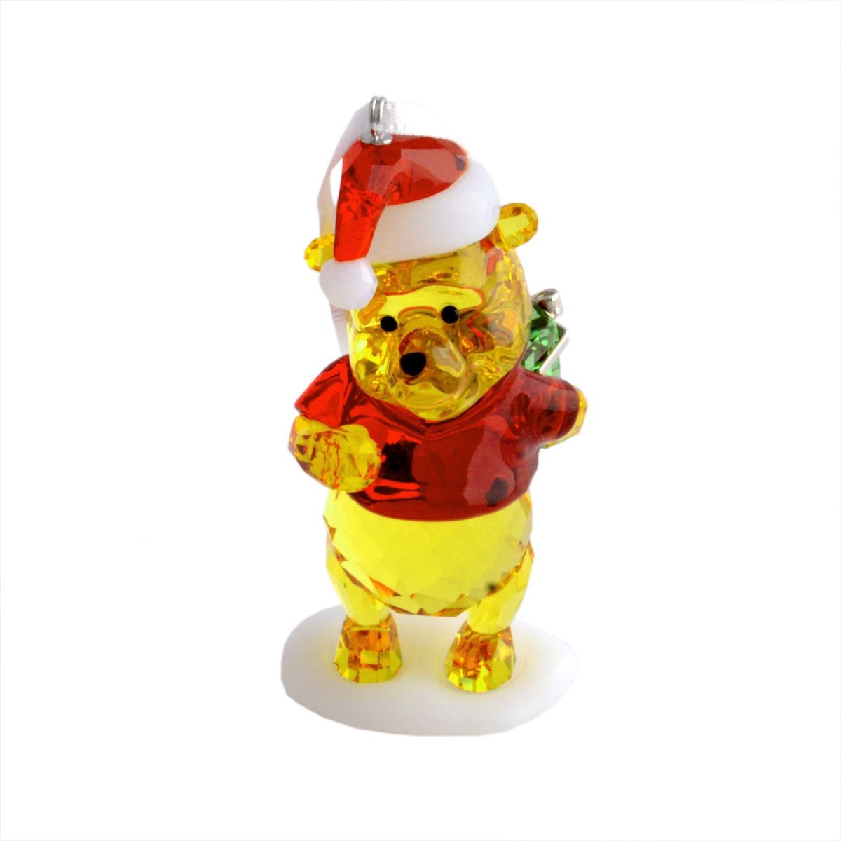 スワロフスキー SWAROVSKI 5030561 Disney Winnie the Pooh Christmas Ornament ディズニー　くまのプーさん クリスマス オーナメント 飾り紐付 クリスタル フィギュア 置物