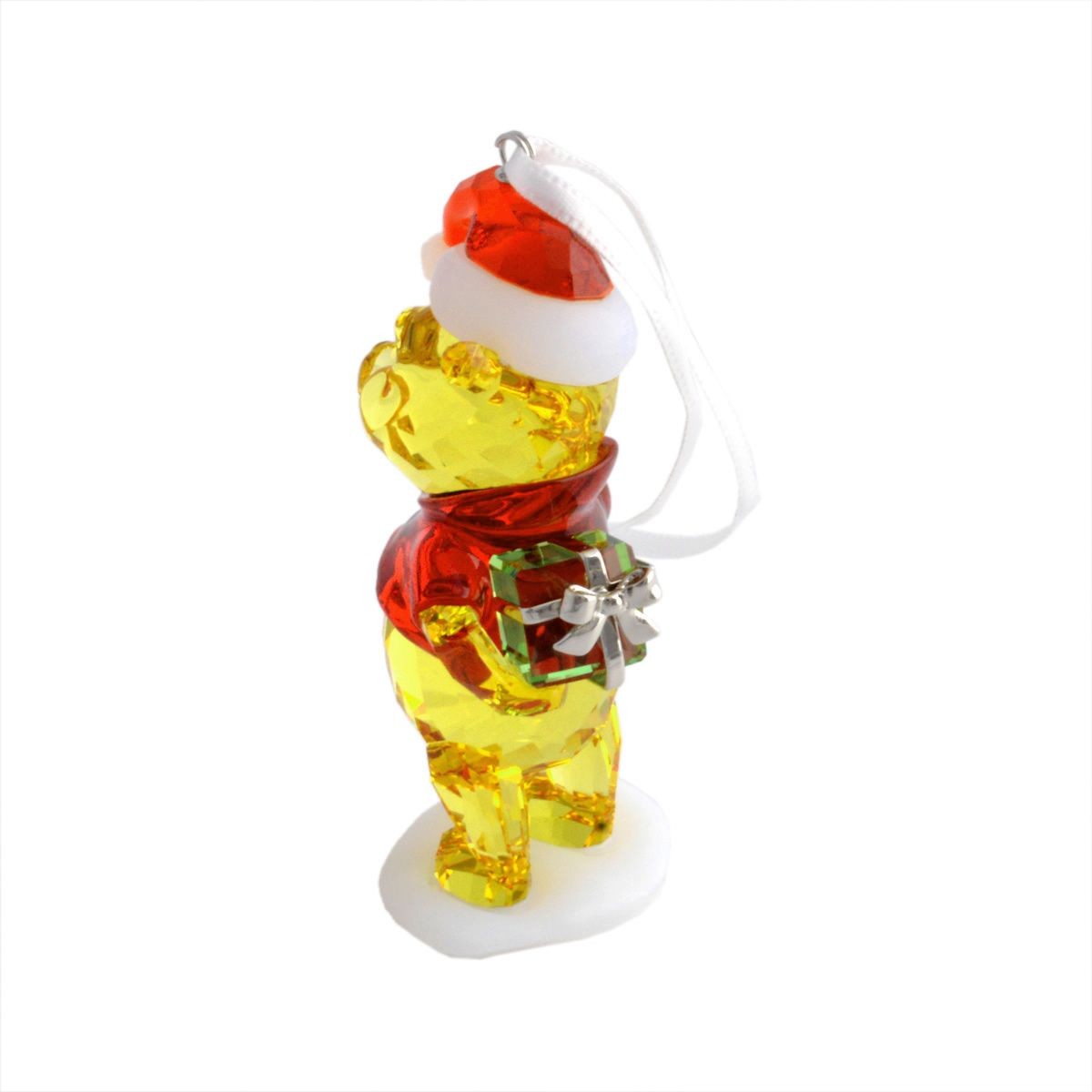 スワロフスキー SWAROVSKI 5030561 Disney Winnie the Pooh Christmas Ornament ディズニー　くまのプーさん クリスマス オーナメント 飾り紐付 クリスタル フィギュア 置物