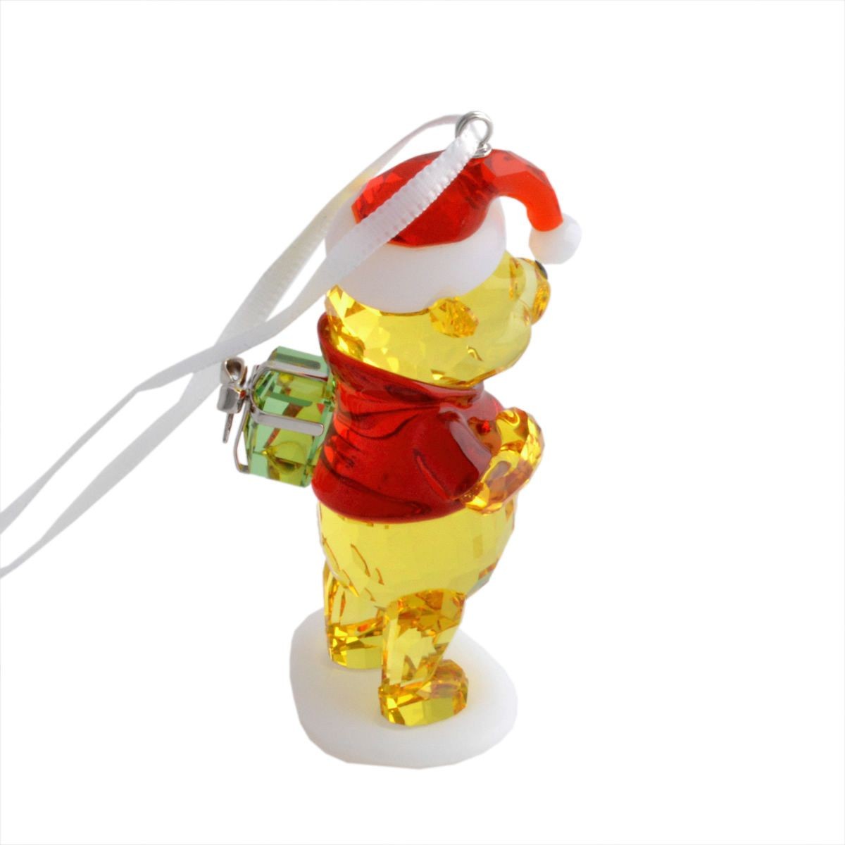 スワロフスキー SWAROVSKI 5030561 Disney Winnie the Pooh Christmas Ornament ディズニー　くまのプーさん クリスマス オーナメント 飾り紐付 クリスタル フィギュア 置物