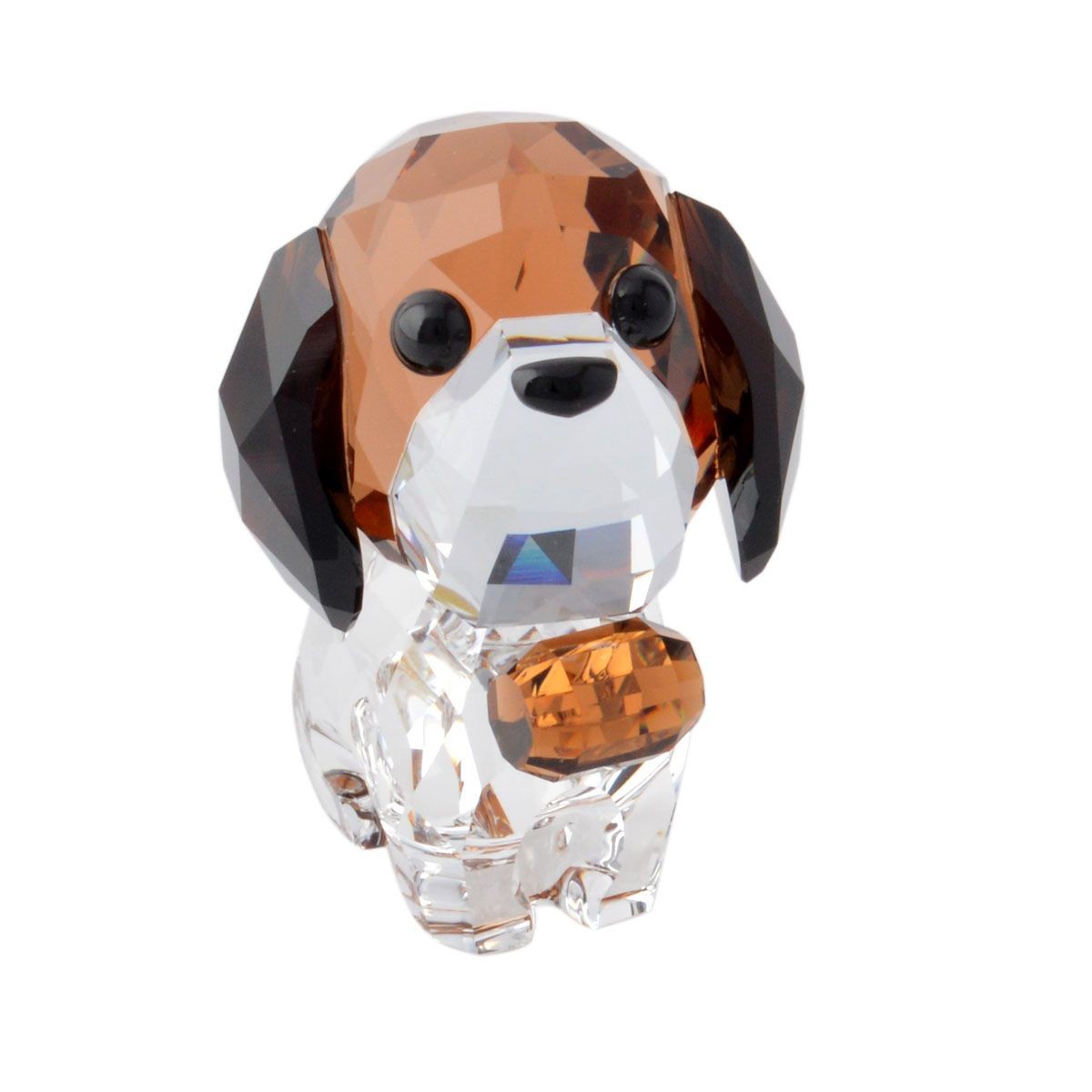 スワロフスキー SWAROVSKI 5213704 Puppy - Bernie キュートな子犬シリーズ セントバーナード 「バーニー」 クリスタル フィギュア 置物