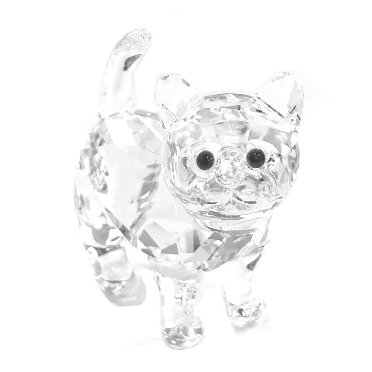 スワロフスキー SWAROVSKI 5269815 子猫モチーフ クリスタル フィギュア 置物 Kitten
