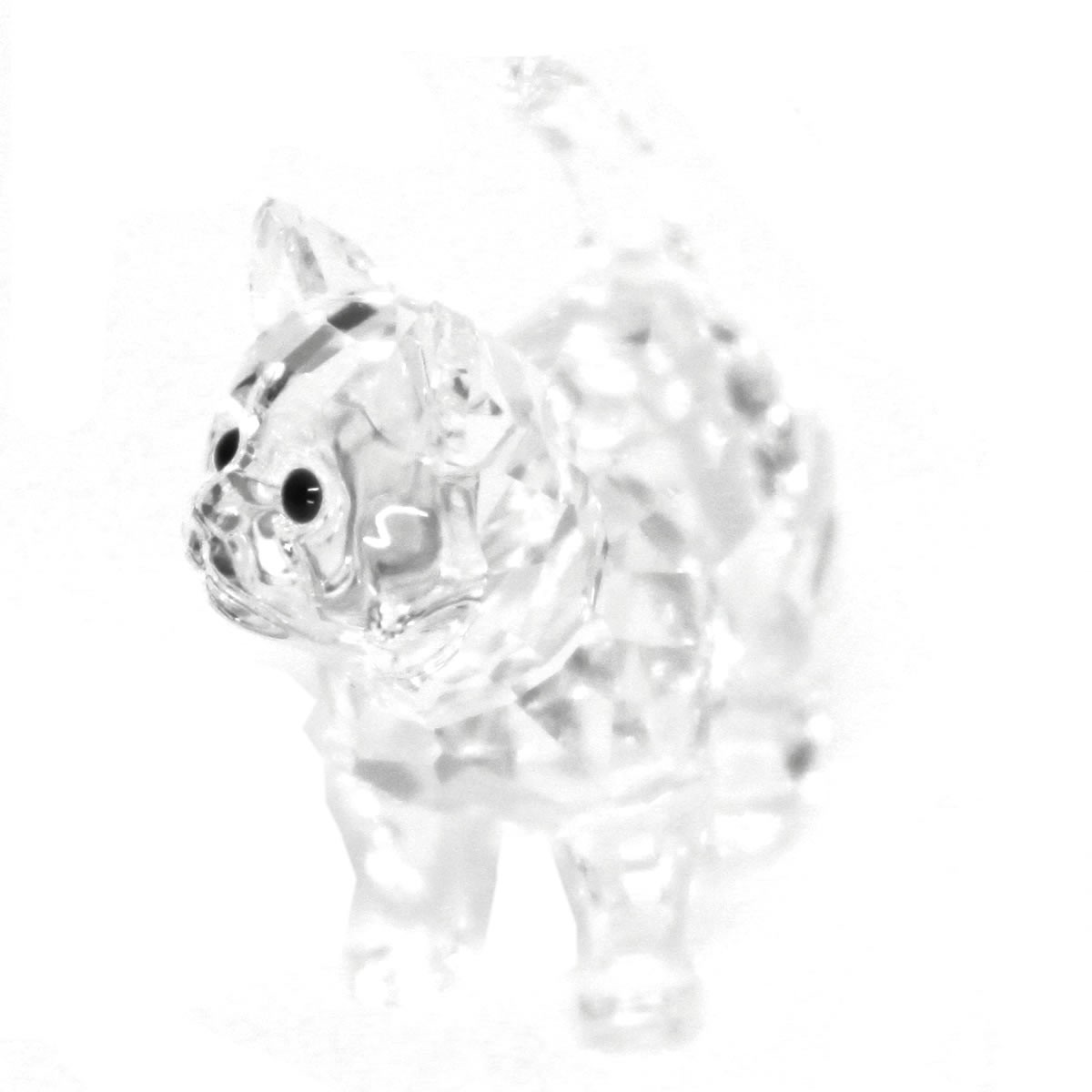 スワロフスキー SWAROVSKI 5269815 子猫モチーフ クリスタル フィギュア 置物 Kitten