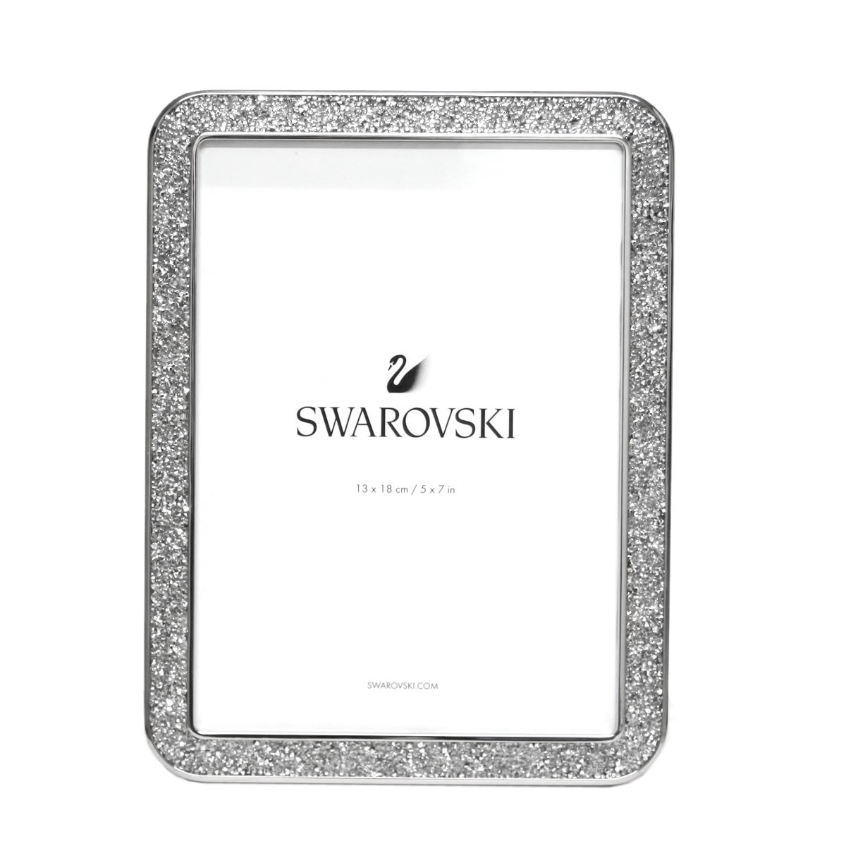 スワロフスキー SWAROVSKI 5351296 約3300粒のクリスタルの輝き フォトフレーム 写真立て Minera Picture Frame Silver Tone