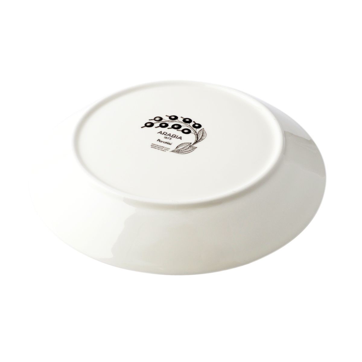 アラビア Arabia AR006670 Black Paratiisi Plate 26cm ブラックパラティッシ プレート皿 ≪北欧食器≫