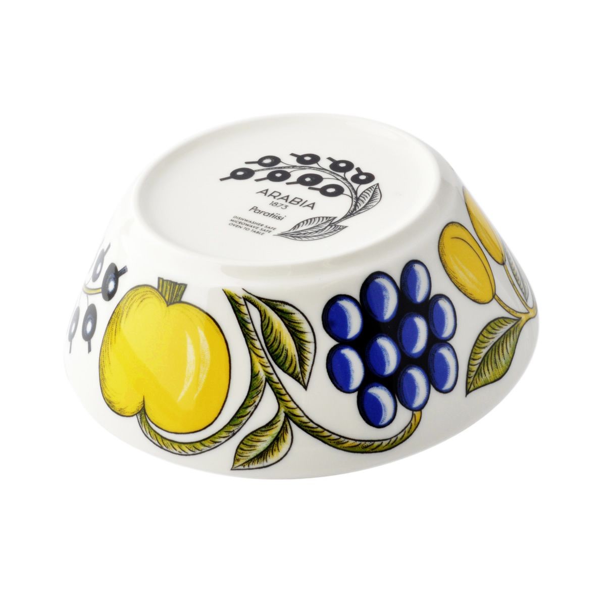 アラビア Arabia AR008942 Paratiisi Bowl 17cm ブラックパラティッシ ボウル ディーププレート皿  ≪北欧食器≫
