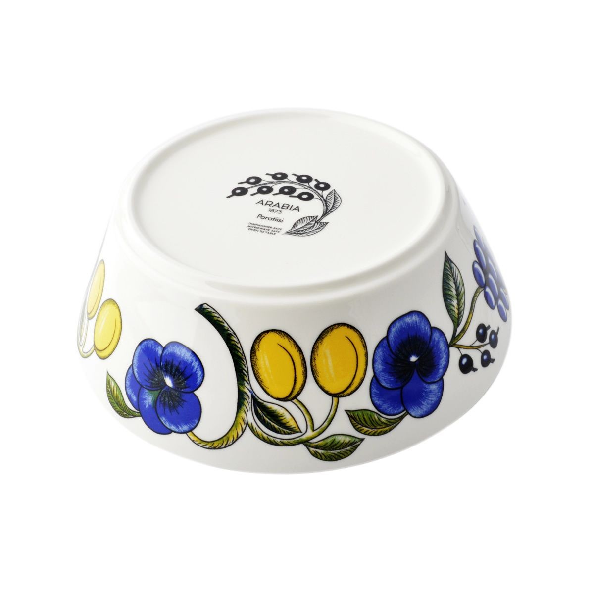 アラビア Arabia AR009082 Paratiisi bowl 23cm ブラックパラティッシ ボウル ディーププレート皿  ≪北欧食器≫