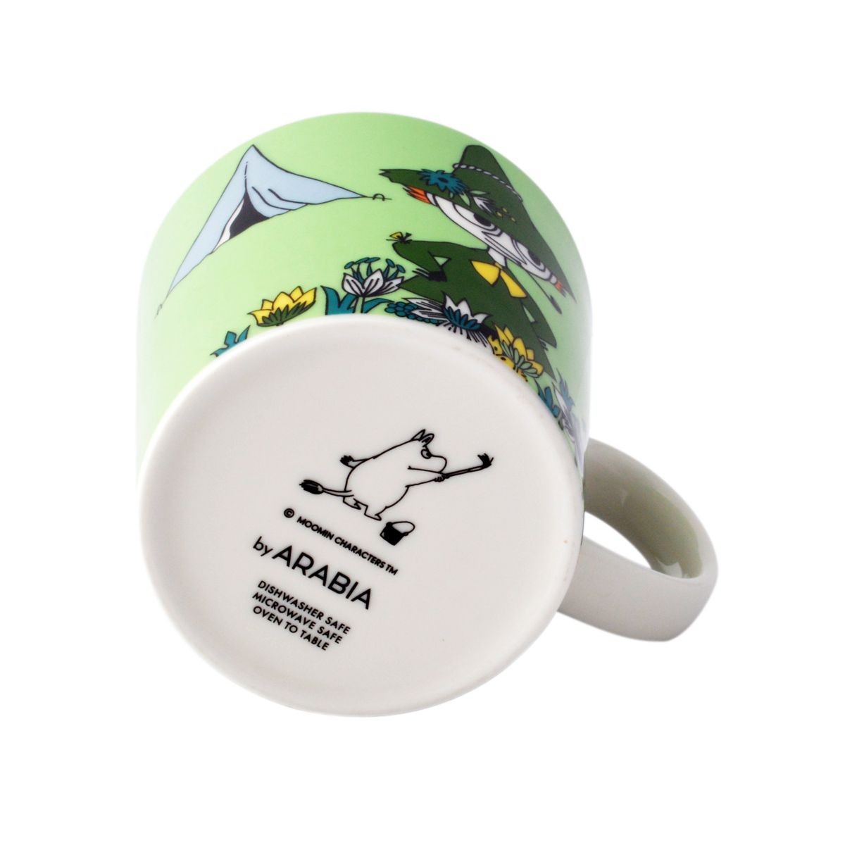 アラビア Arabia AR100098 Moomin Mug 300ml Snufkin Green 「スナフキン」 ムーミン マグカップ ≪北欧食器≫