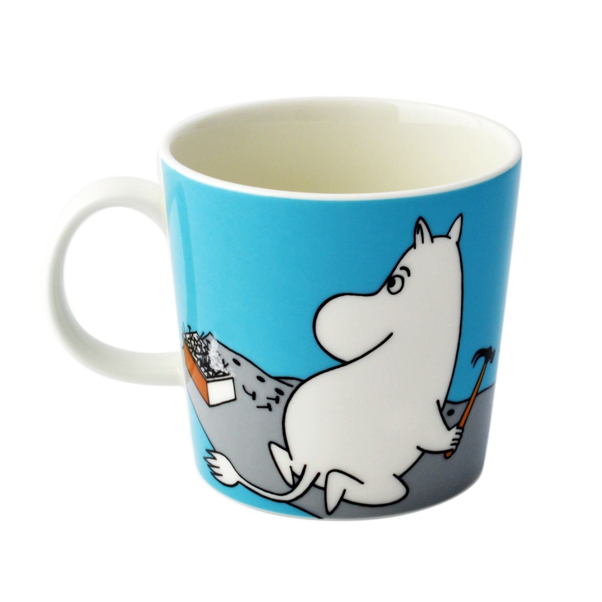 アラビア Arabia AR018740 Moomin Mug 300ml Moomintroll Turquoise 「ムーミン」 マグカップ  ≪北欧食器≫