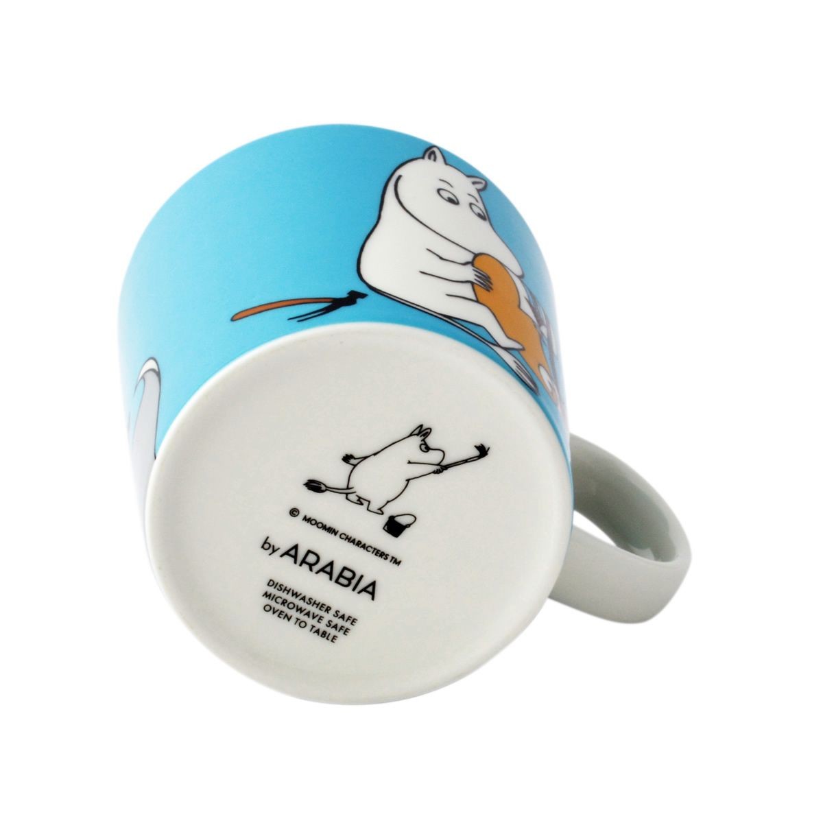 アラビア Arabia AR018740 Moomin Mug 300ml Moomintroll Turquoise 「ムーミン」 マグカップ  ≪北欧食器≫