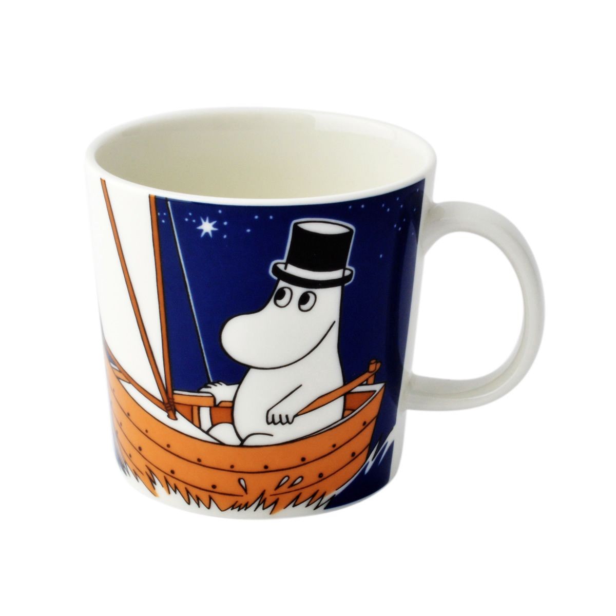 アラビア Arabia AR018893 Moomin Mug 300ml Moominpappa Blue 「ムーミンパパ」 マグカップ  ≪北欧食器≫