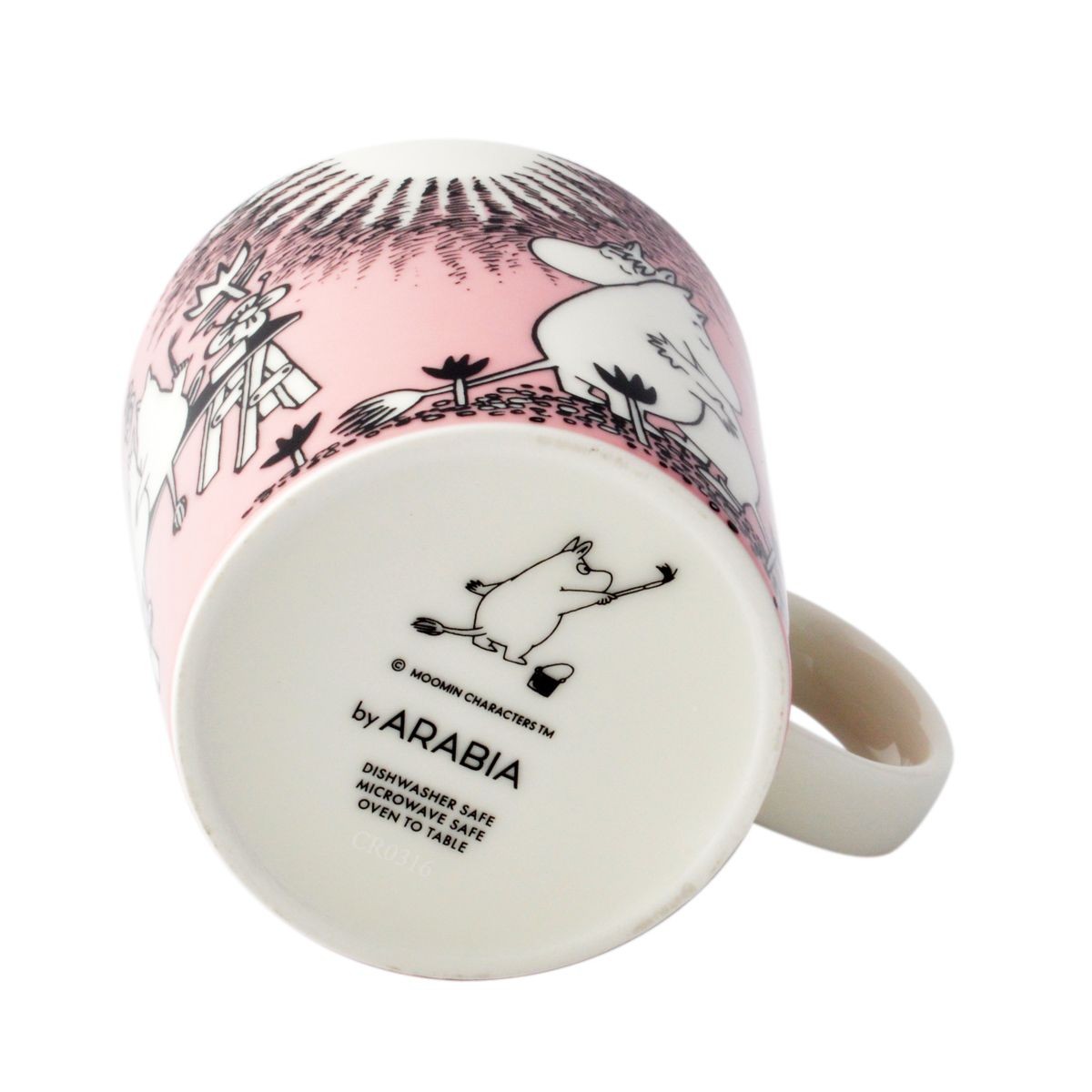 アラビア Arabia AR005817 Moomin Mug 300ml Love 「ラブ」 ムーミン マグカップ  ≪北欧食器≫