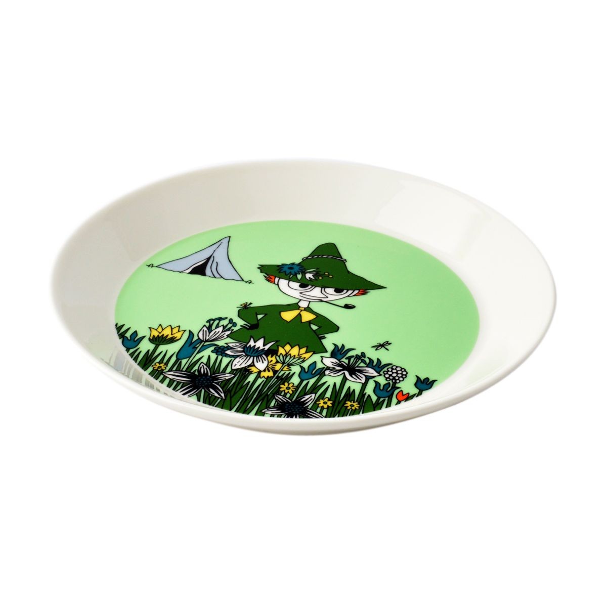 アラビア Arabia AR100103 Moomin Plate 19cm Snufkin Green 「スナフキン」 ムーミン プレート皿 ≪北欧食器≫
