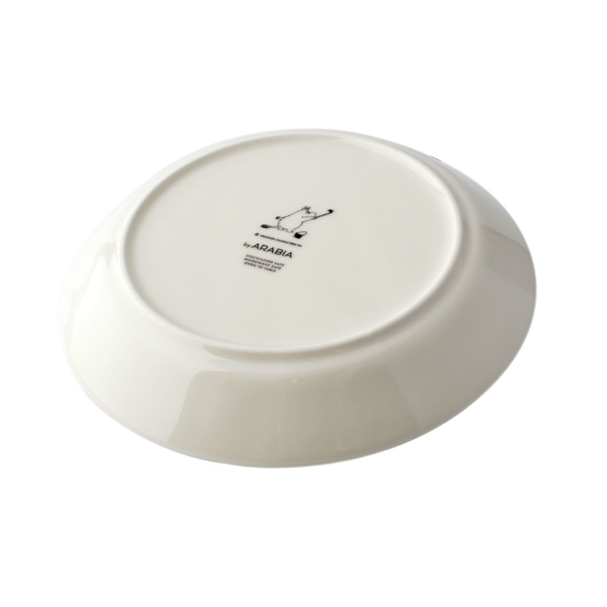 アラビア Arabia AR018742 Moomin Plate 19cm Moomintroll Turquoise 「ムーミン」 プレート皿 ≪北欧食器≫