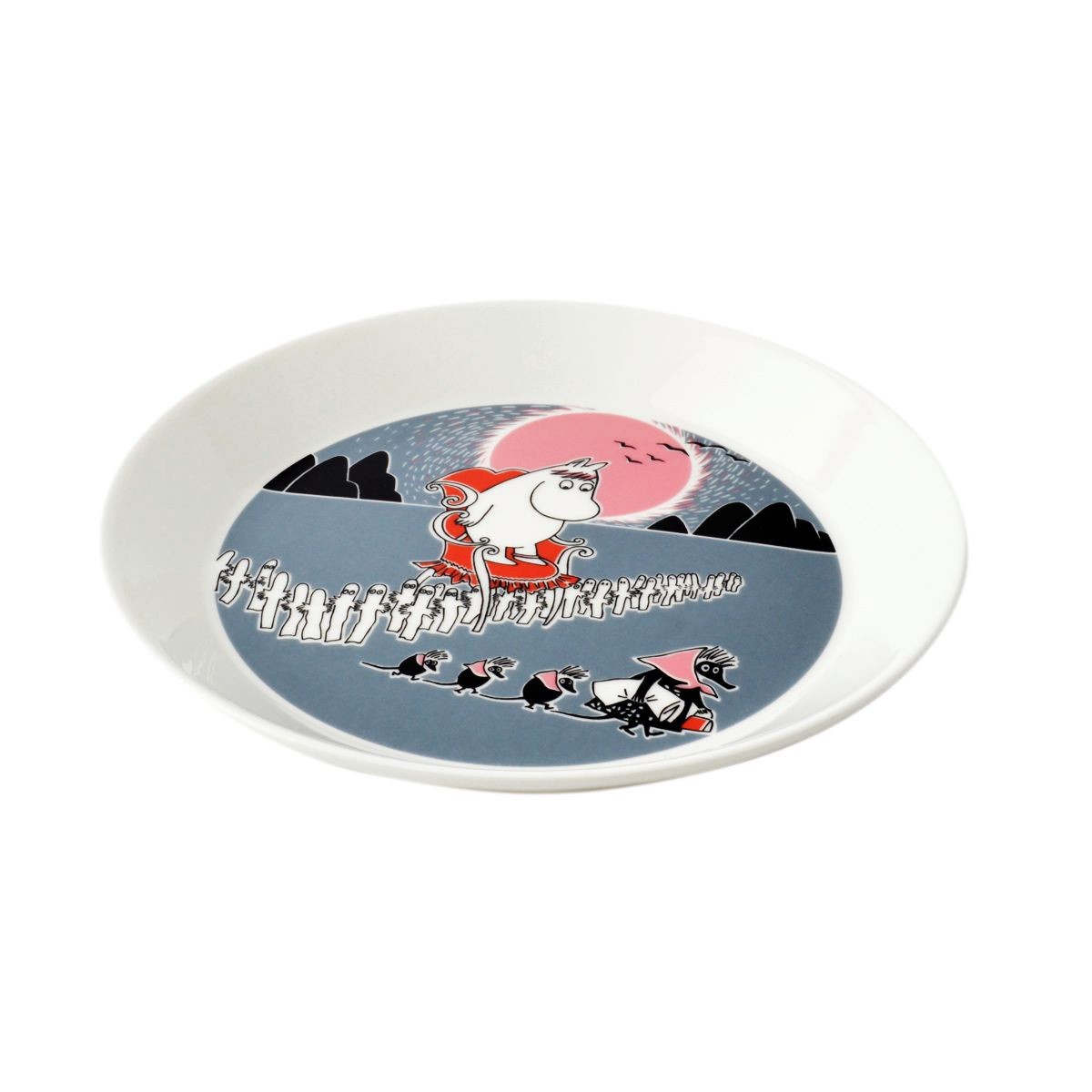 アラビア Arabia AR018817 Moomin Plate 19cm Adventure Move 「アドベンチャー ムーブ」 ムーミン プレート皿 ≪北欧食器≫