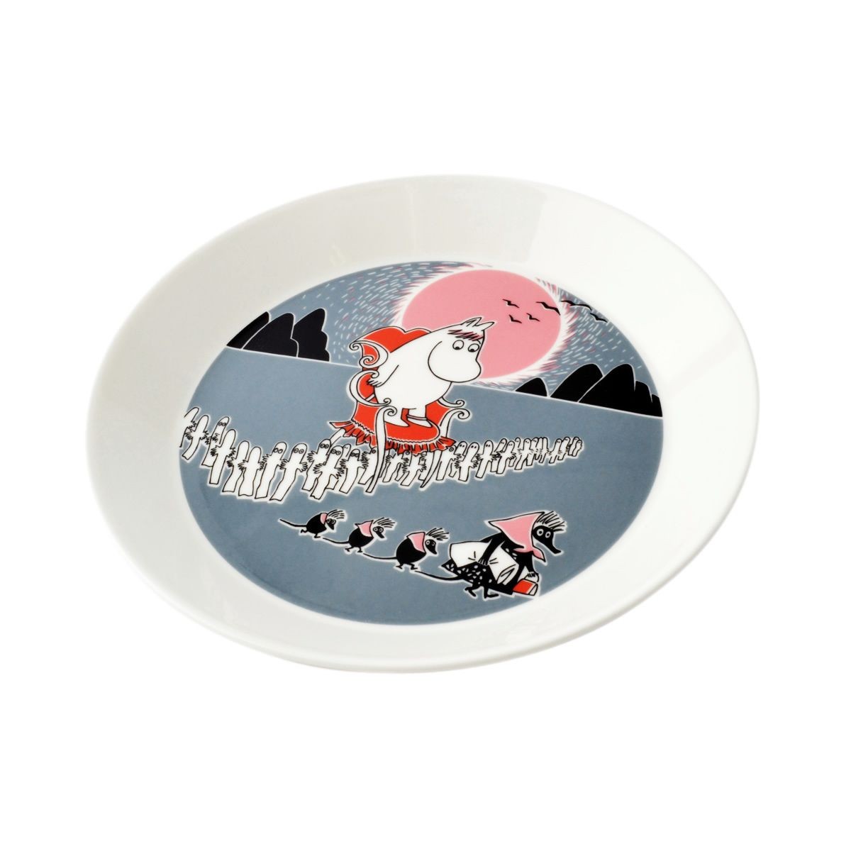 アラビア Arabia AR018817 Moomin Plate 19cm Adventure Move 「アドベンチャー ムーブ」 ムーミン プレート皿 ≪北欧食器≫