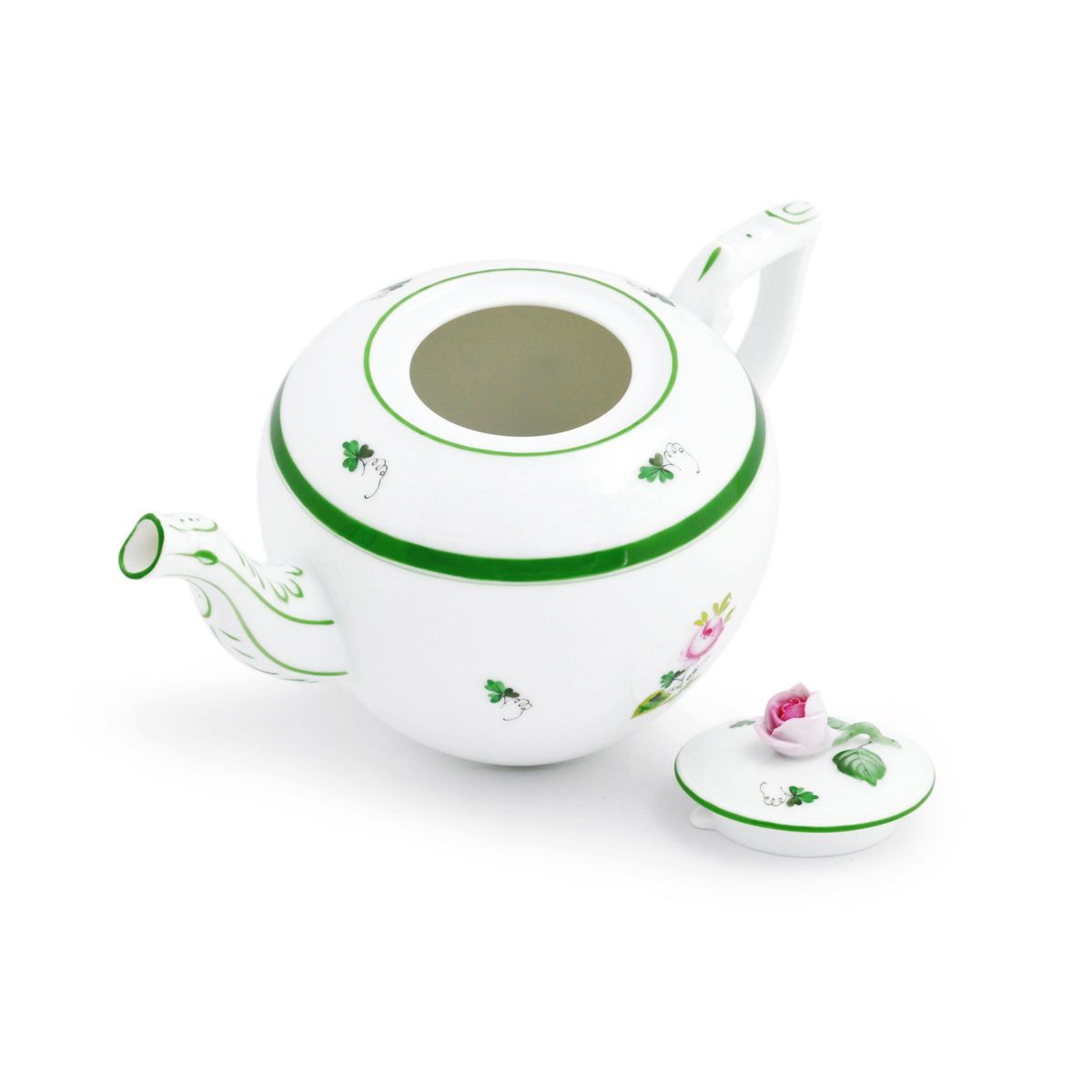 ヘレンド HEREND VRH 00606009 ウイーンの薔薇 ティーポット ローズ 800ml VIEILLE ROSE D'HABSBOURG