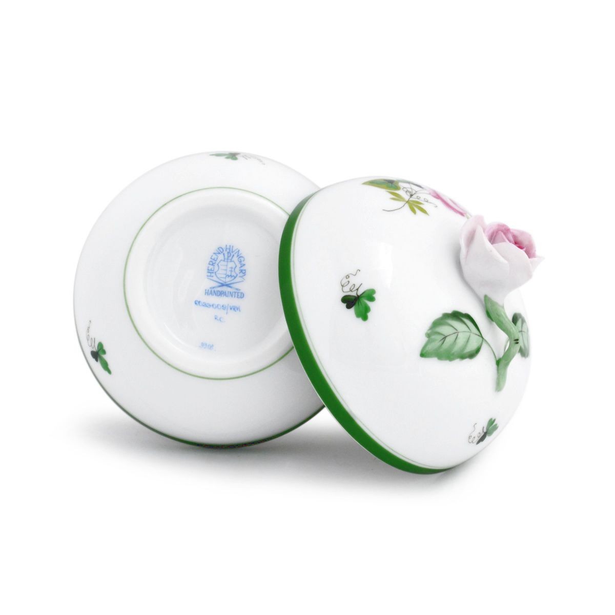 ヘレンド HEREND VRH 06033009 ウイーンの薔薇 マルボンボン ローズ ボックス 小物入れ VIEILLE ROSE D'HABSBOURG