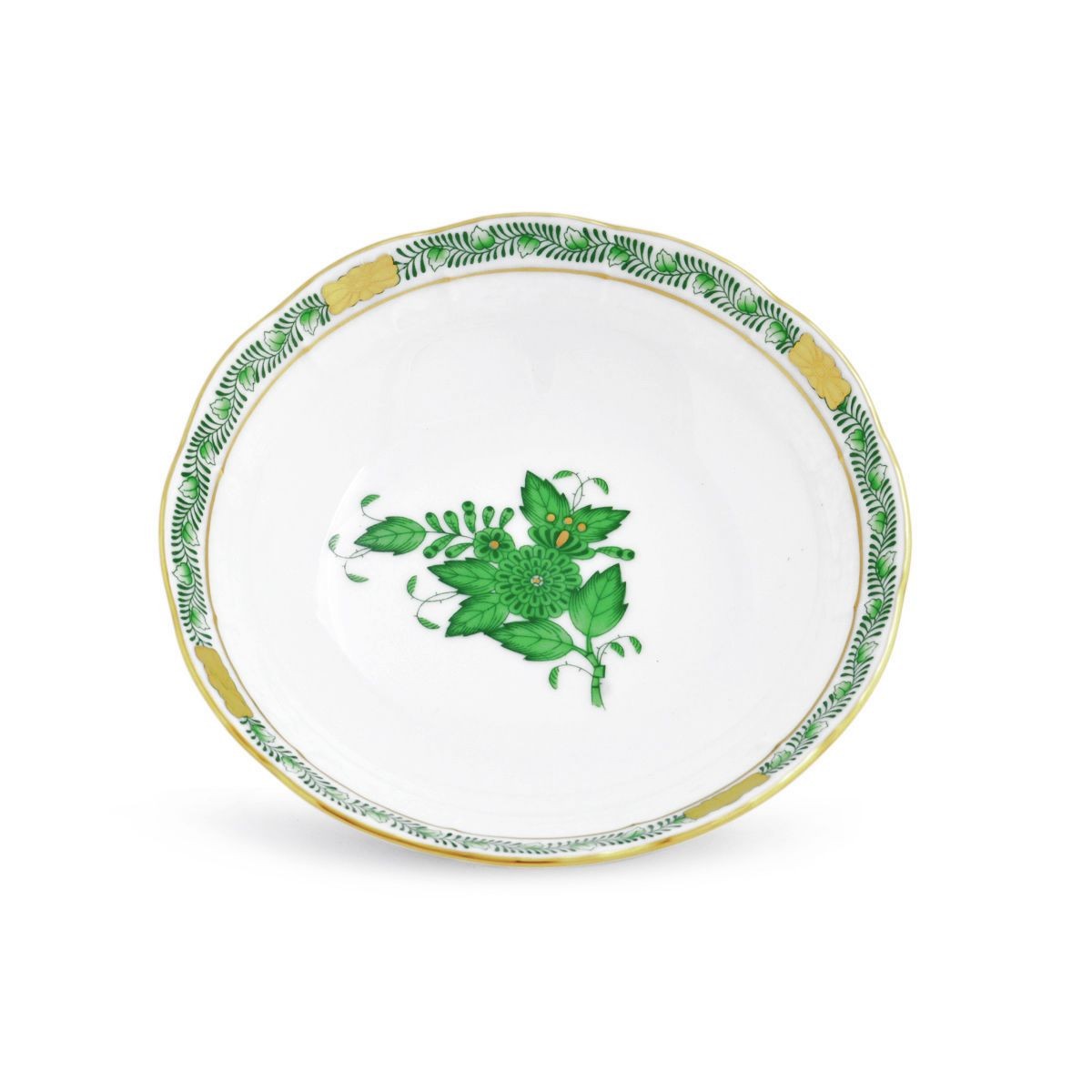 ヘレンド HEREND AV 00704100 アポニー・グリーン フルーツボウル 13.5cm APPONYI VERT