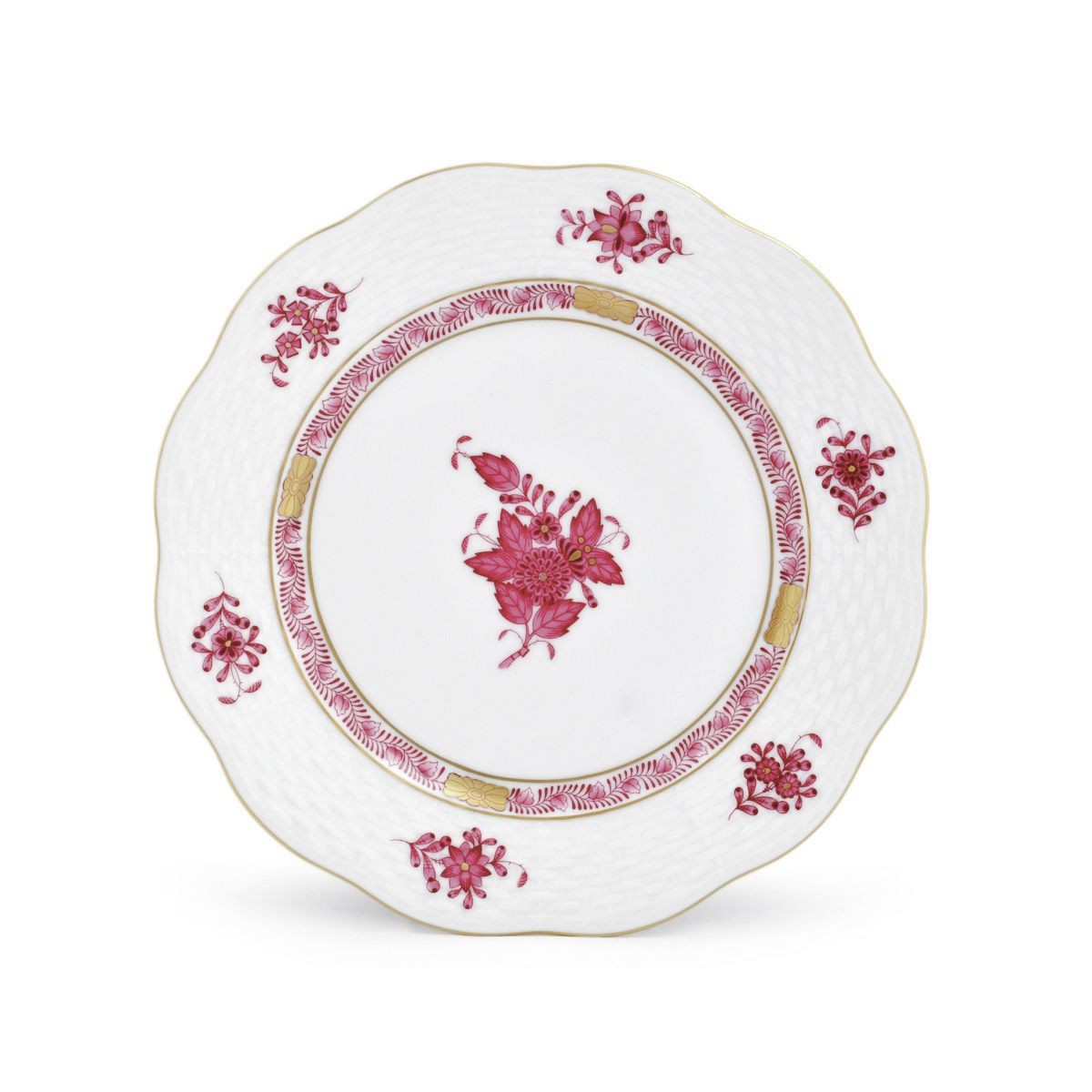 ヘレンド HEREND AP 00517000 アポニー・ピンク デザートプレート 皿 19cm APPONYI POURPRE