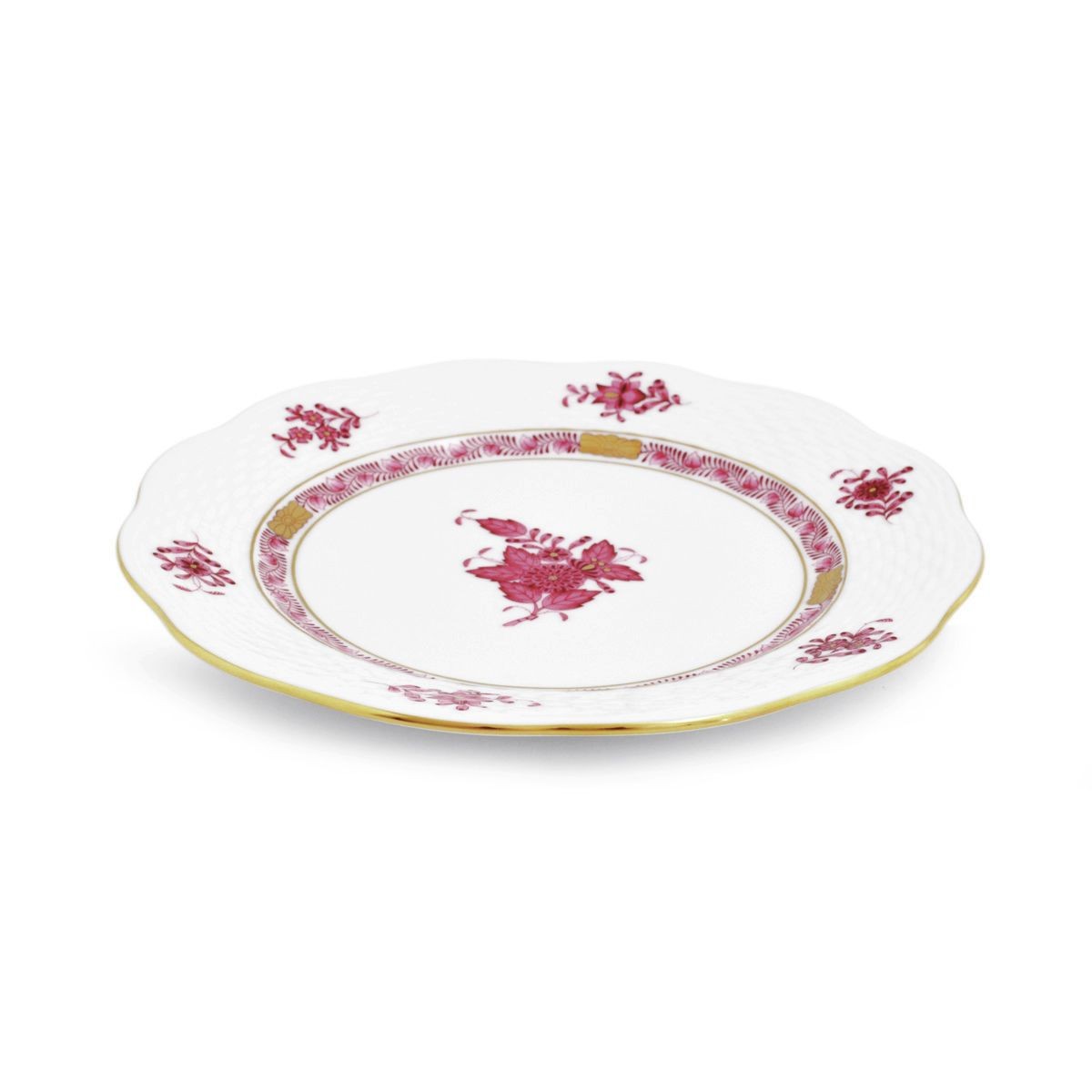 ヘレンド HEREND AP 00517000 アポニー・ピンク デザートプレート 皿 19cm APPONYI POURPRE