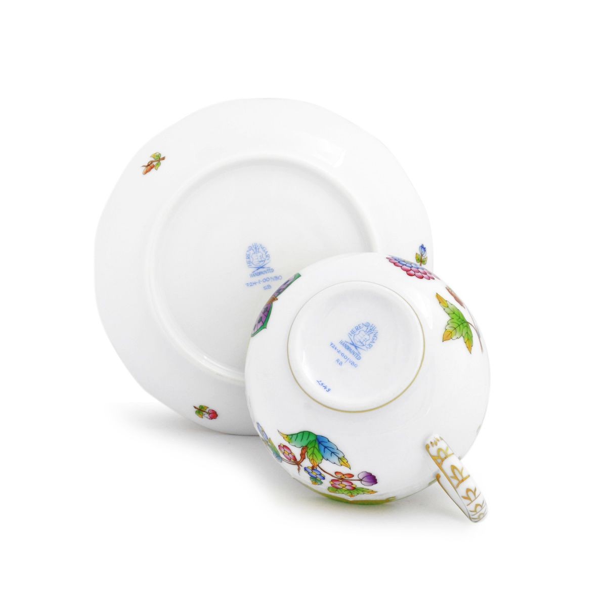 ヘレンド HEREND VBO 00724000 ヴィクトリア・ブーケ ティーカップ＆ソーサー 200ml VICTORIA BOUQUET