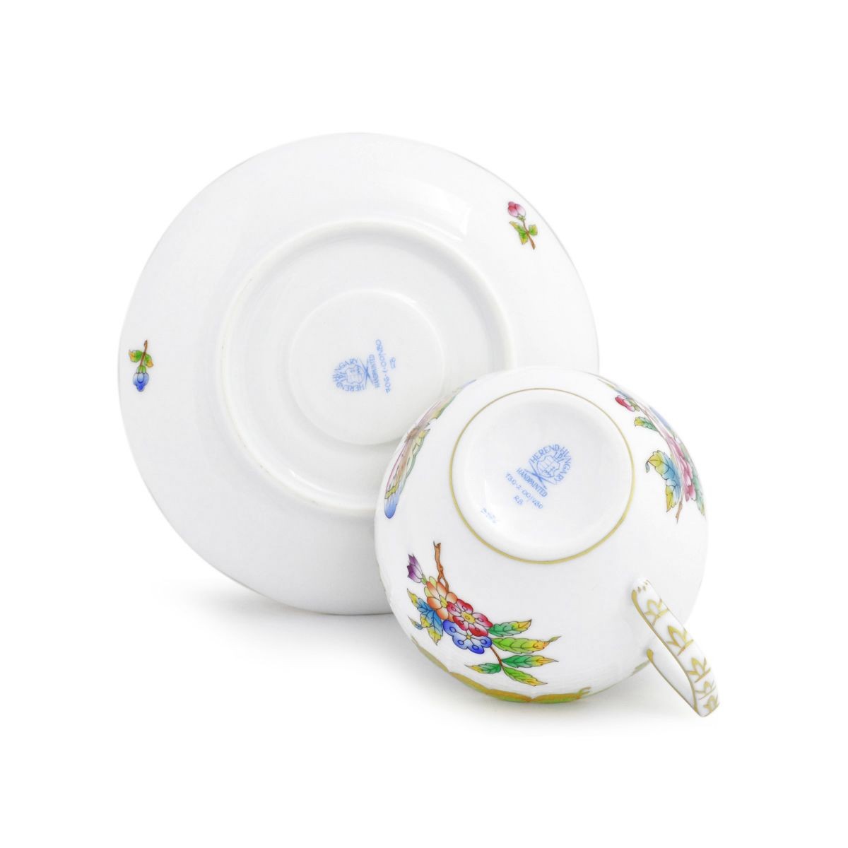 ヘレンド HEREND VBO 00730000 ヴィクトリア・ブーケ 兼用カップ＆ソーサー 200ml VICTORIA BOUQUET