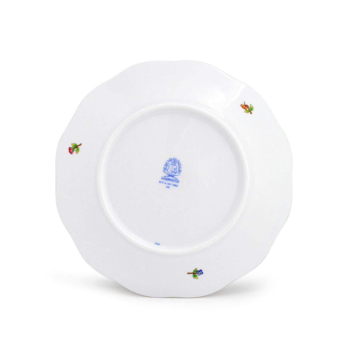 ヘレンド HEREND VBO 00517000 ヴィクトリア・ブーケ デザートプレート 皿 19cm VICTORIA BOUQUET