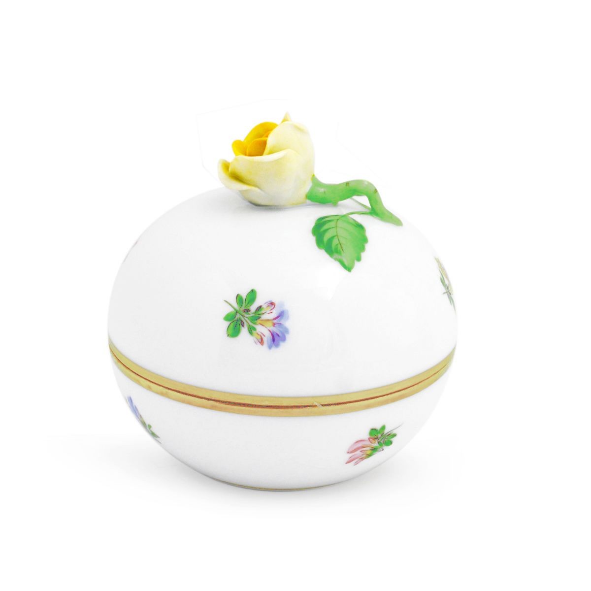 ヘレンド HEREND MF 06033009 ミルフルール マルボンボン ローズ ボックス 小物入れ Milles Fleurs