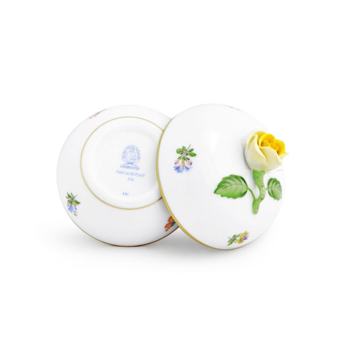 ヘレンド HEREND MF 06033009 ミルフルール マルボンボン ローズ ボックス 小物入れ Milles Fleurs