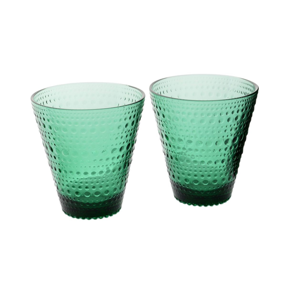イッタラ iittala II365556 Kastehelmi Verre emeraude 300ml ×2pc カステヘルミ タンブラー グラス 2個セット ≪北欧食器≫