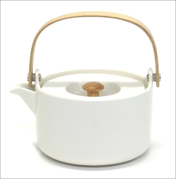 マリメッコ OIVA TEAPOT 700ml 063289 100 white ティーポット 急須 茶こし付