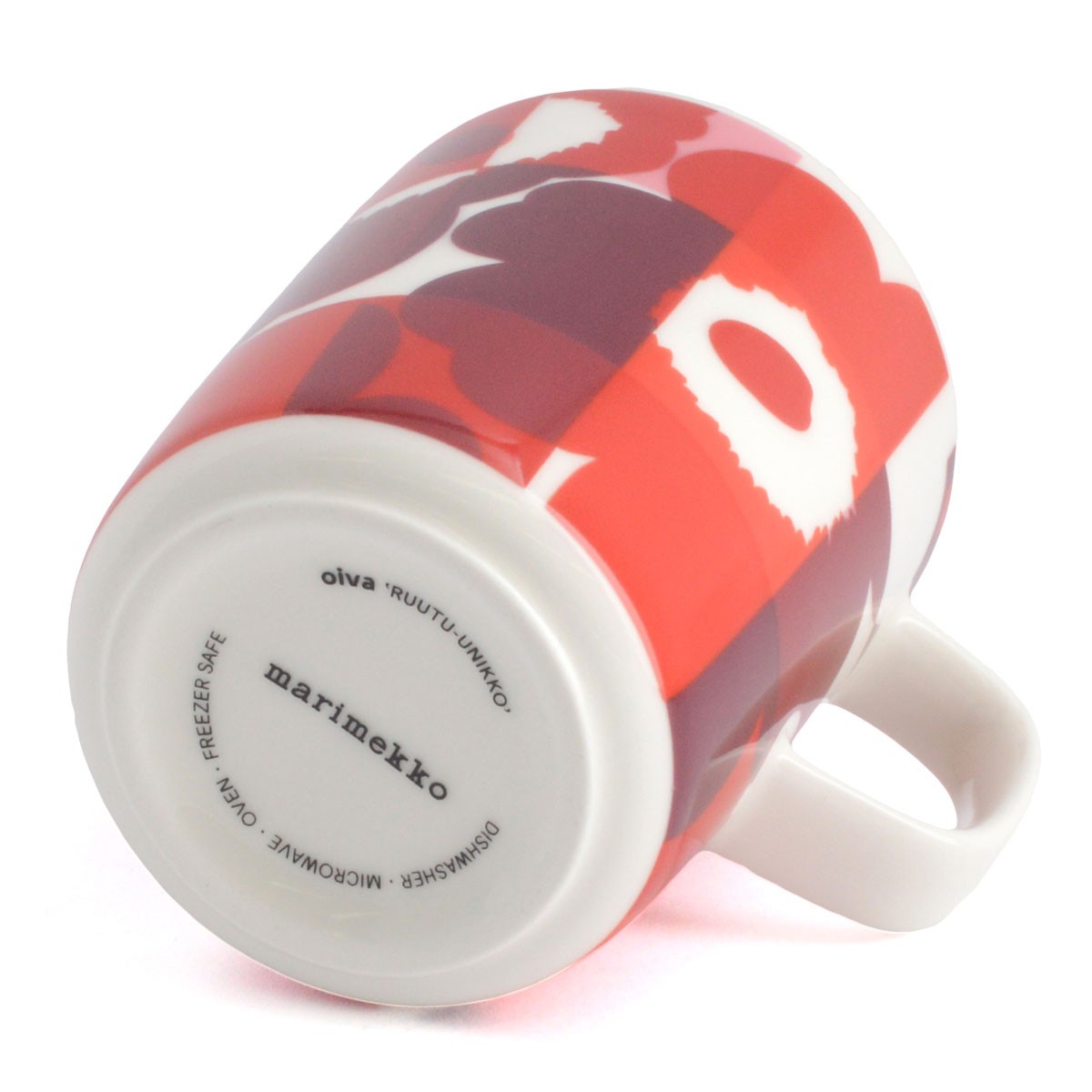 マリメッコ marimekko 067304 330 red/pink RUUTU-UNIKKO MUG 250ml マグカップ