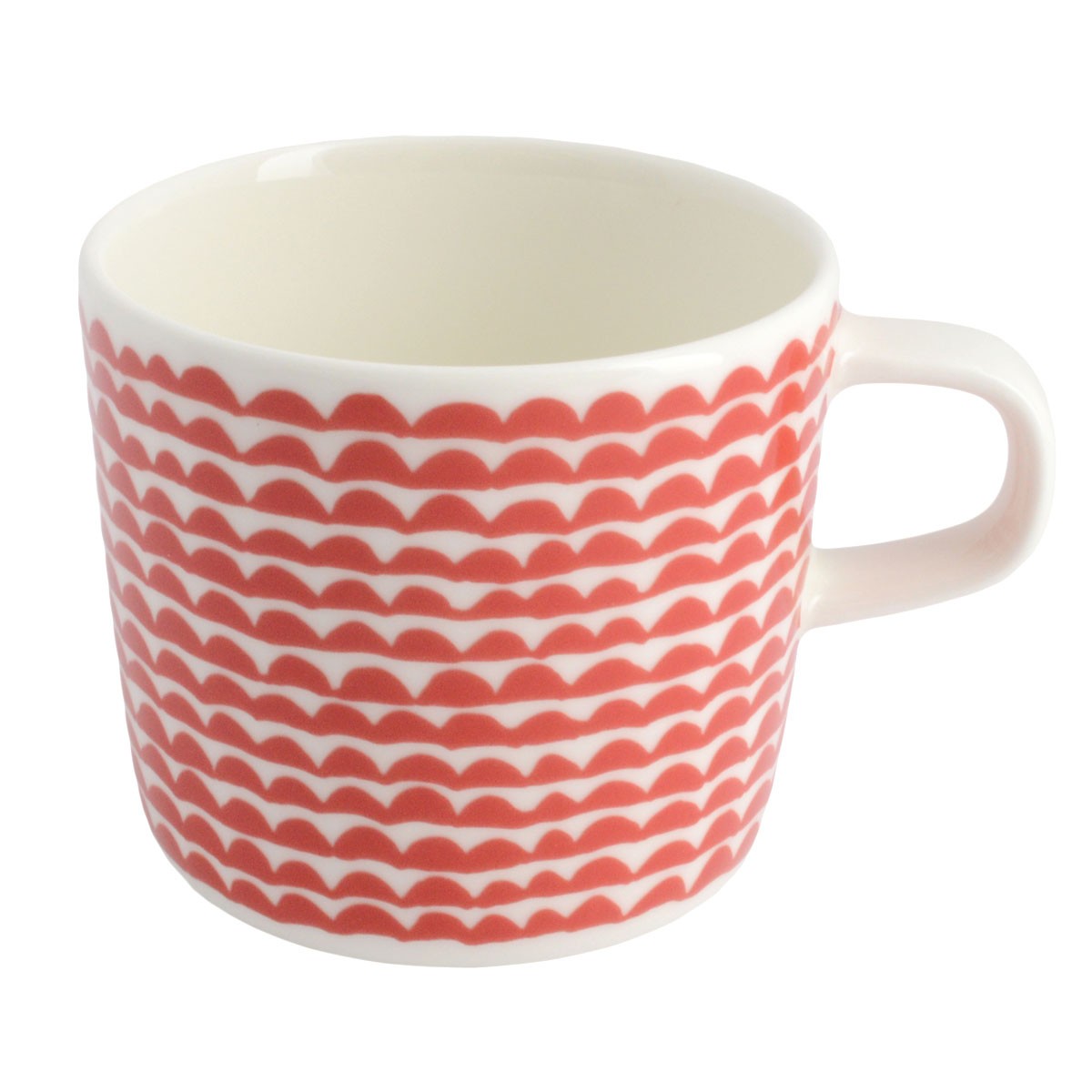 マリメッコ marimekko 067493 130 white/red PAPAJO GLOGG CUP 200ml グロッギカップ コーヒーカップ