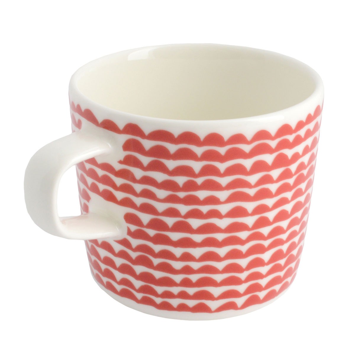 マリメッコ marimekko 067493 130 white/red PAPAJO GLOGG CUP 200ml グロッギカップ コーヒーカップ