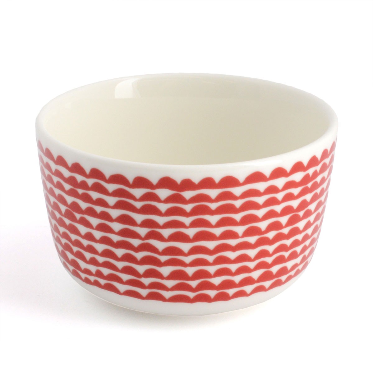 マリメッコ marimekko 067494 130 white/red PAPAJO BOWL250ml ボウル