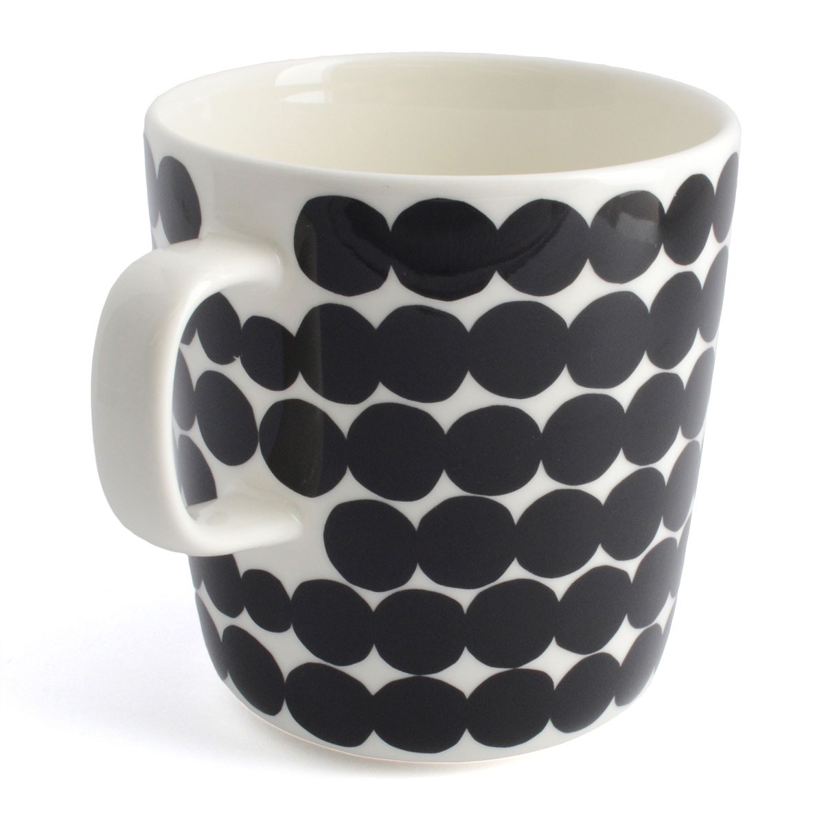 マリメッコ marimekko 067497 190 white/black RASYMATTO MUG 400ml マグカップ