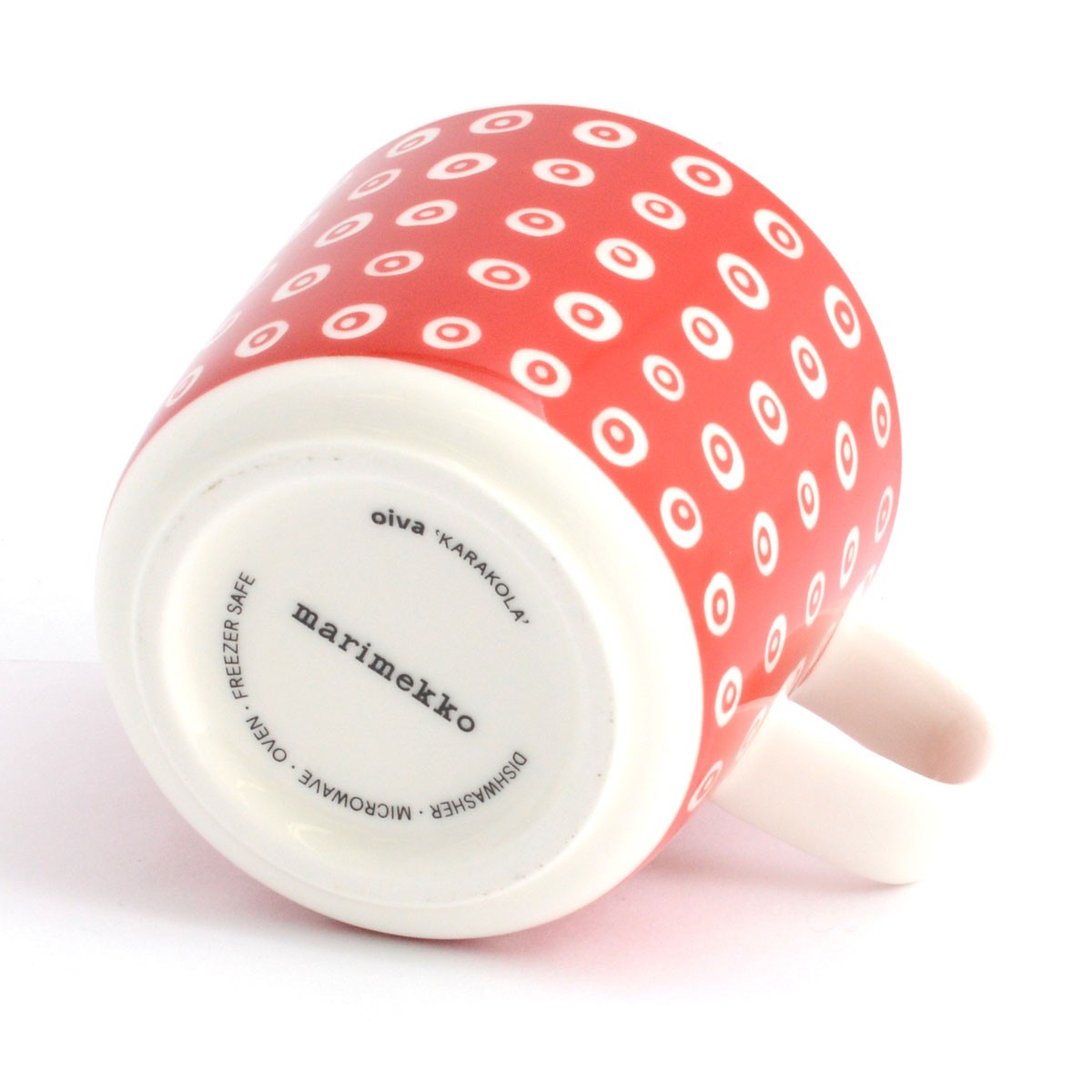 マリメッコ marimekko 067509 310 red/white KARAKOLA GLOGG CUP 200ml グロッギカップ コーヒーカップ
