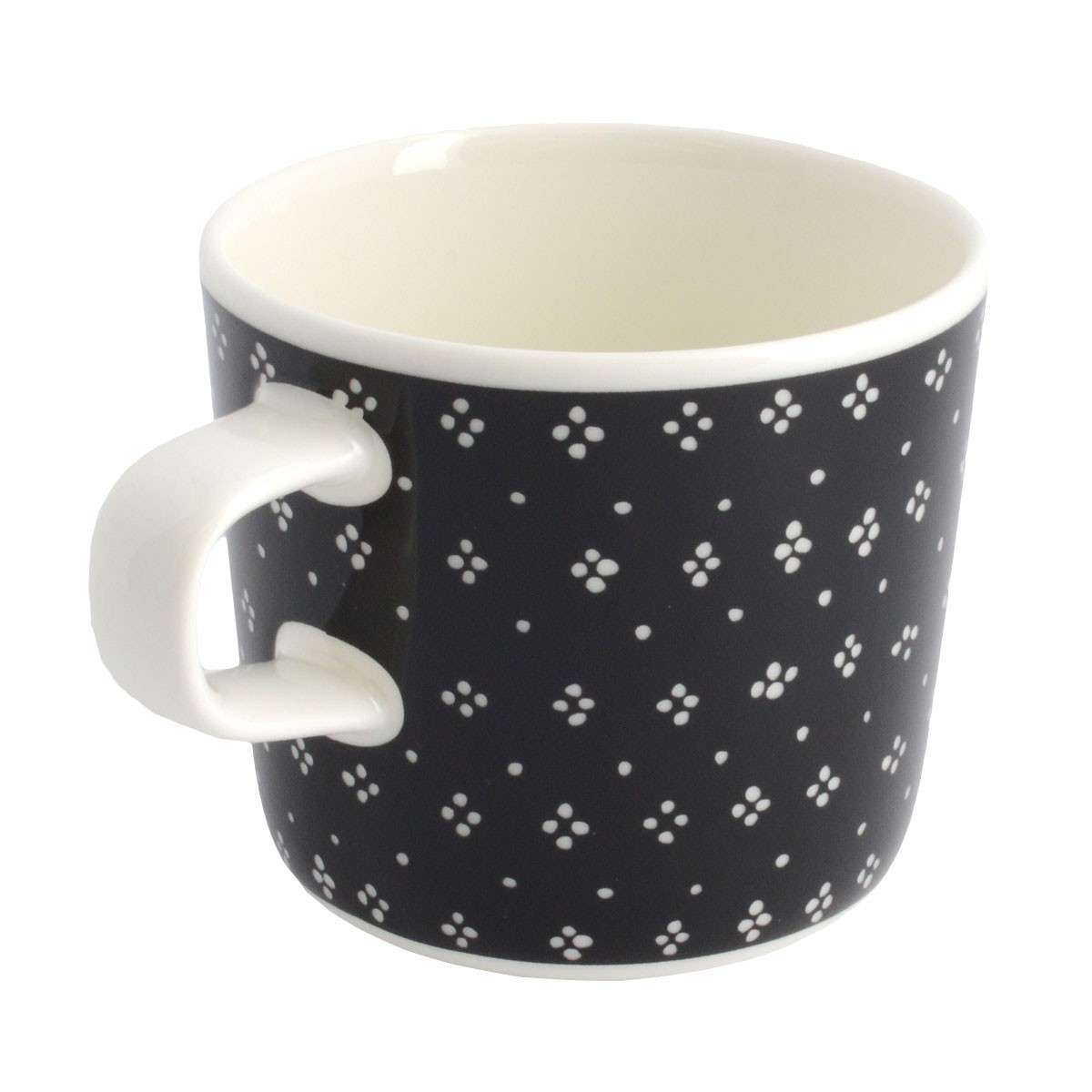 マリメッコ marimekko 067510 910 black/white MUIJA GLOGG CUP 200ml グロッギカップ コーヒーカップ