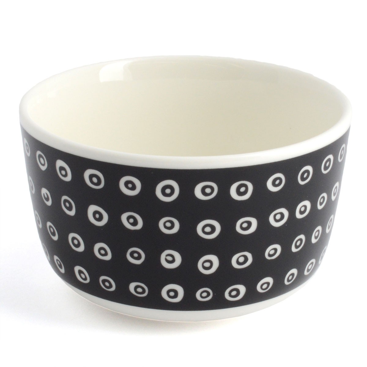 マリメッコ marimekko 067511 910 black/white KARAKOLA BOWL 250ml ボウル