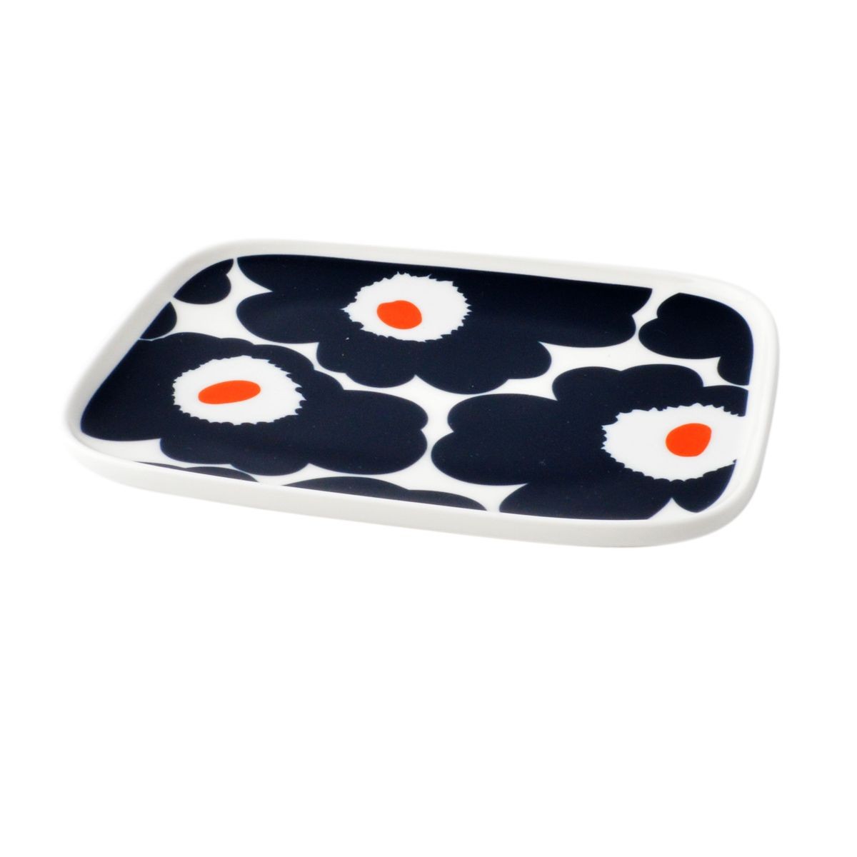 マリメッコ marimekko 063436 192 UNIKKO PLATE 15X12cm スクエアプレート 角皿