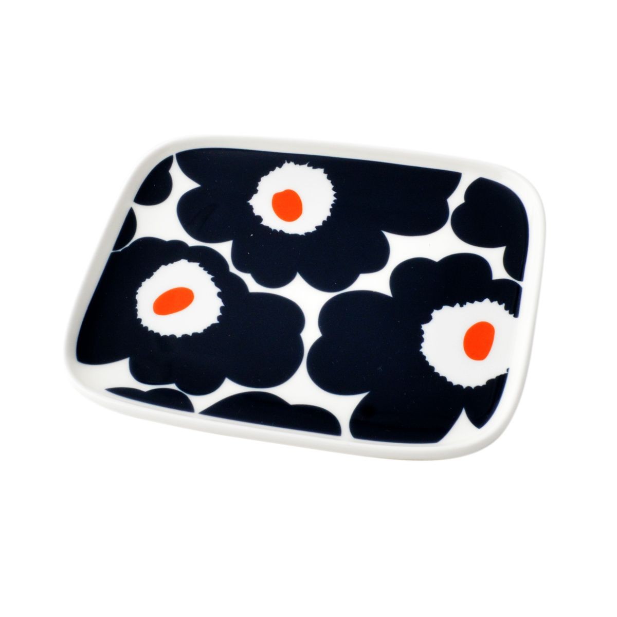 マリメッコ marimekko 063436 192 UNIKKO PLATE 15X12cm スクエアプレート 角皿