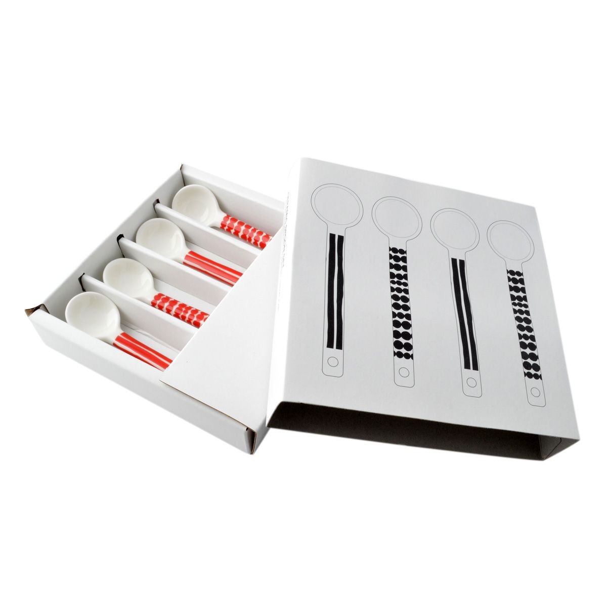 マリメッコ marimekko 068008 130 CERAMIC SPOON 4PCS セラミックスプーン 4本セット