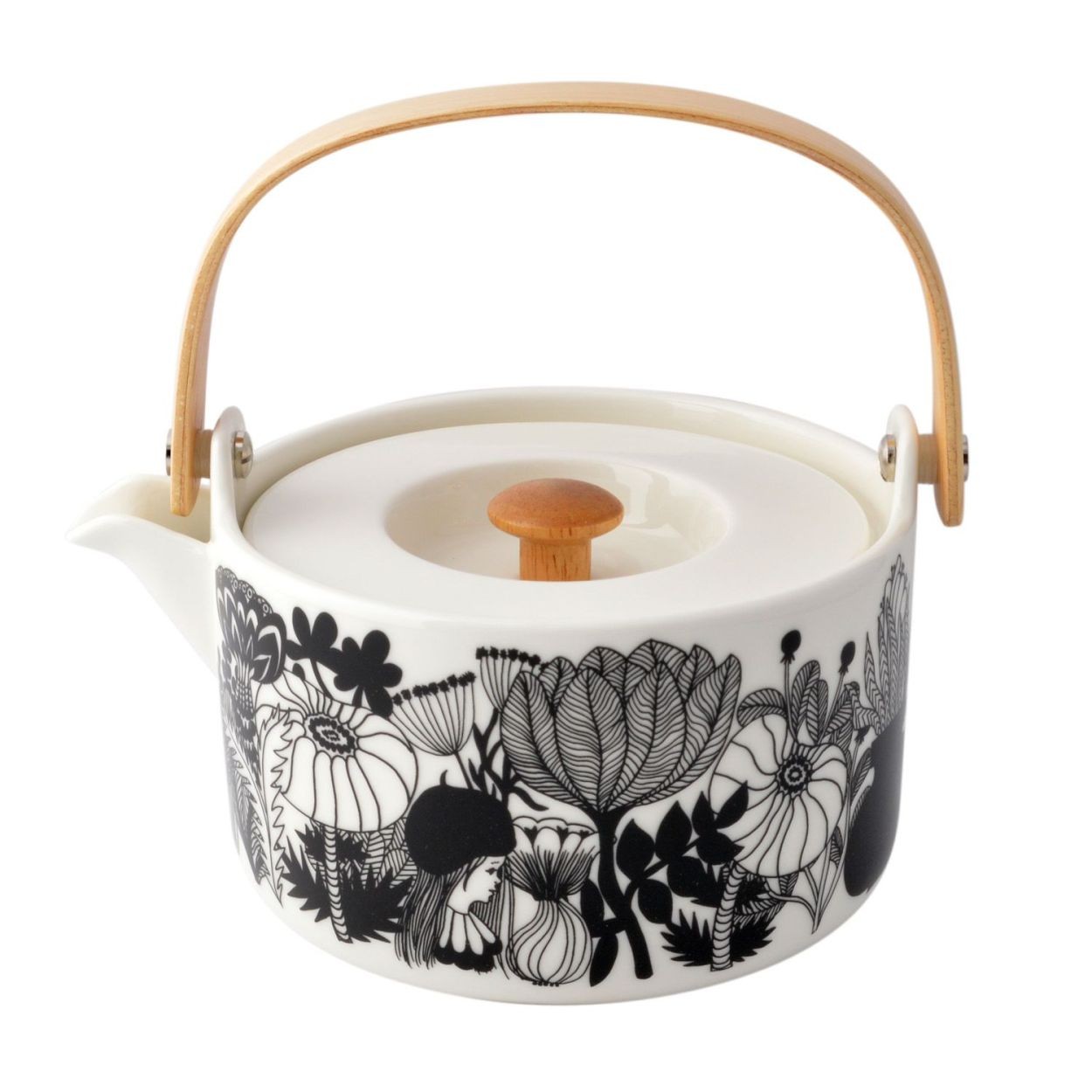 マリメッコ marimekko 067846 092 ティーポット 急須 茶こし付 SIIRTOLAPUUTARHA TEAPOT 700ml