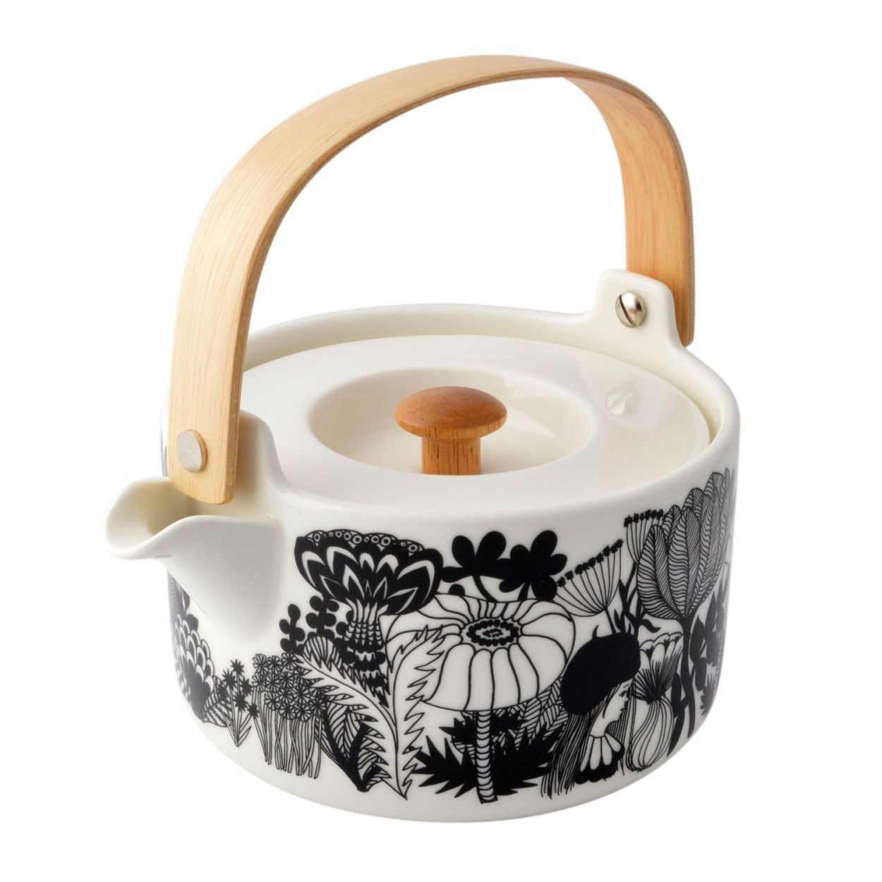 マリメッコ marimekko 067846 092 ティーポット 急須 茶こし付 SIIRTOLAPUUTARHA TEAPOT 700ml
